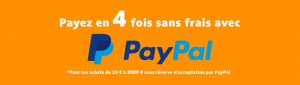 banner-paypal - payez en 3 ou 4 fois sans frais